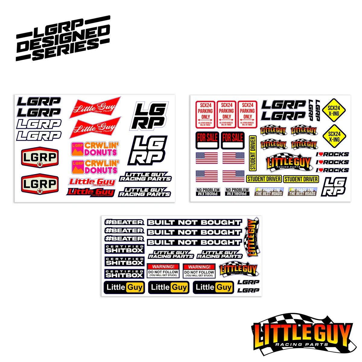 Complete Lgrp® Sticker Pack 1