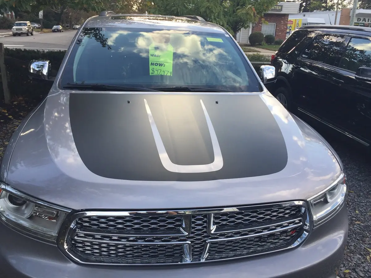 Stripe Hood Decal For 2021-2024 Dodge Durango 1