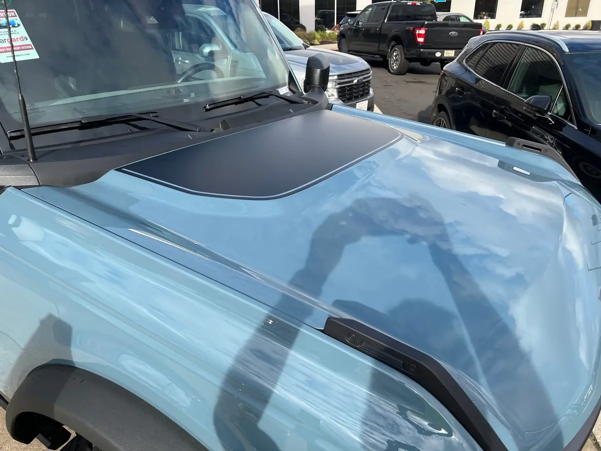 Stripe Hood Decal For 2021-2025 Ford Bronco 1