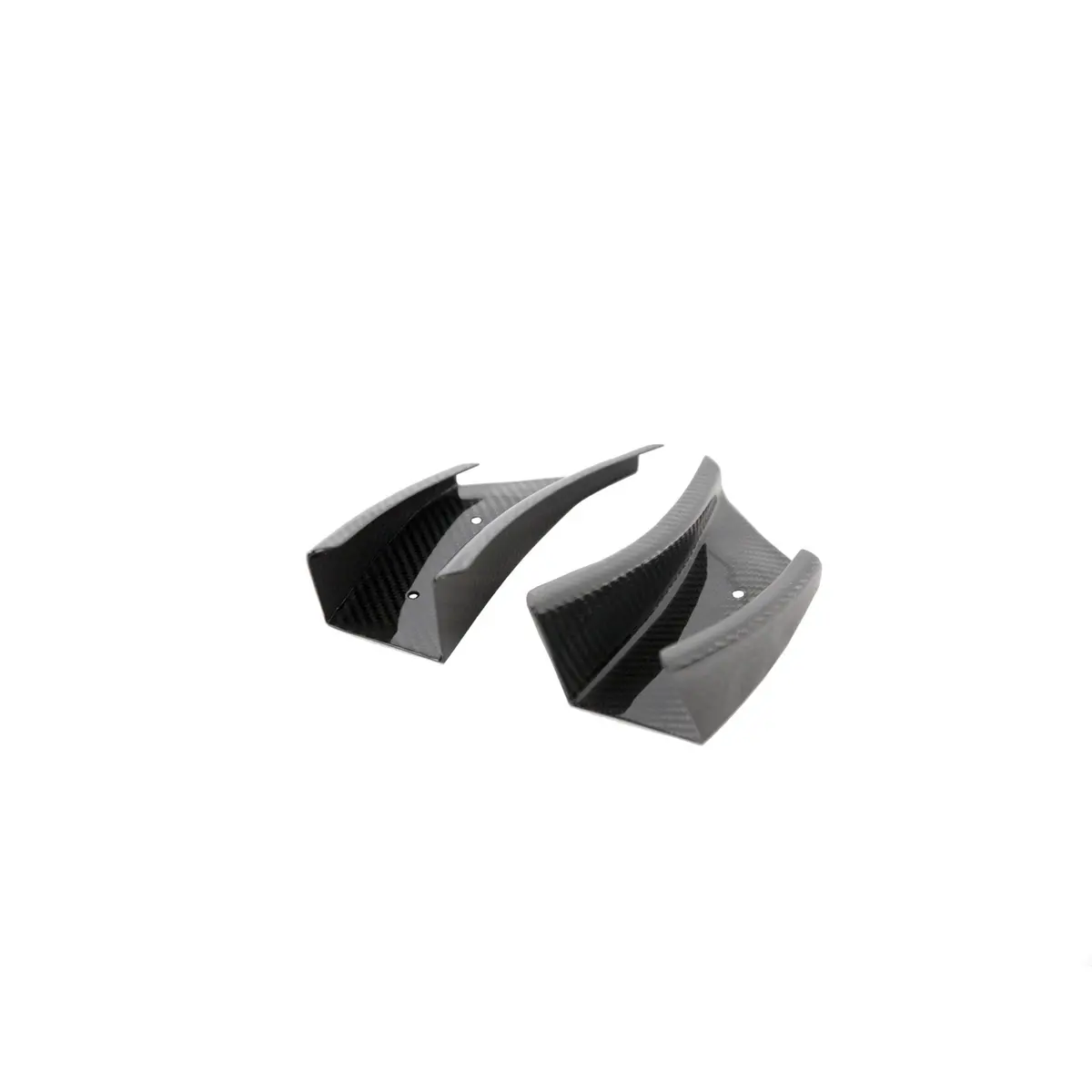 Subaru Brz Carbon Fiber Front Bumper Canard Set 2022+ 1