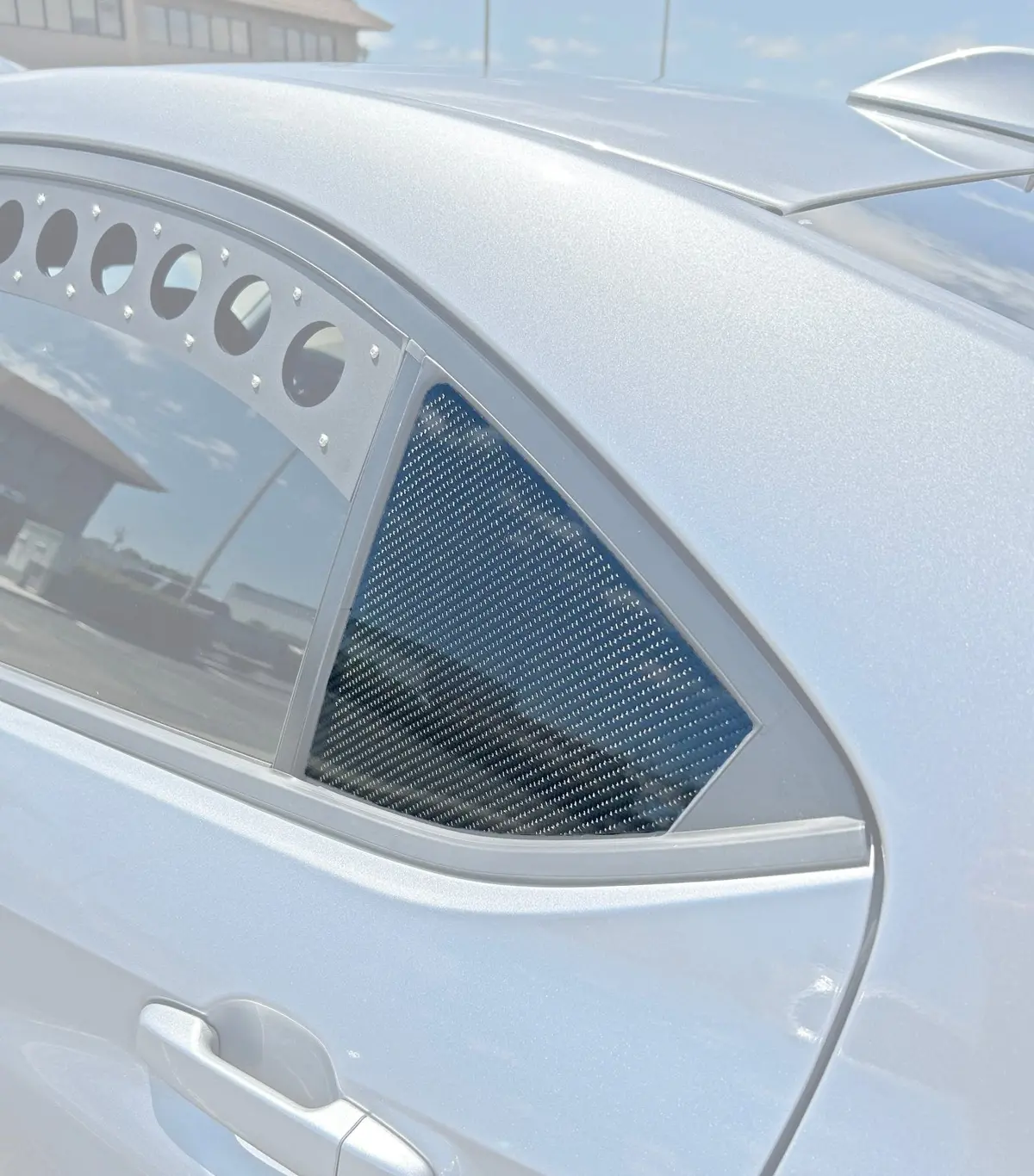 Subaru Wrx (2022-2025) Carbon Fiber Rear Window Covers (Pair) 1