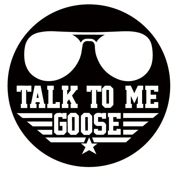 Talk To Me Goose + Aviators Spare Tire Cover 1