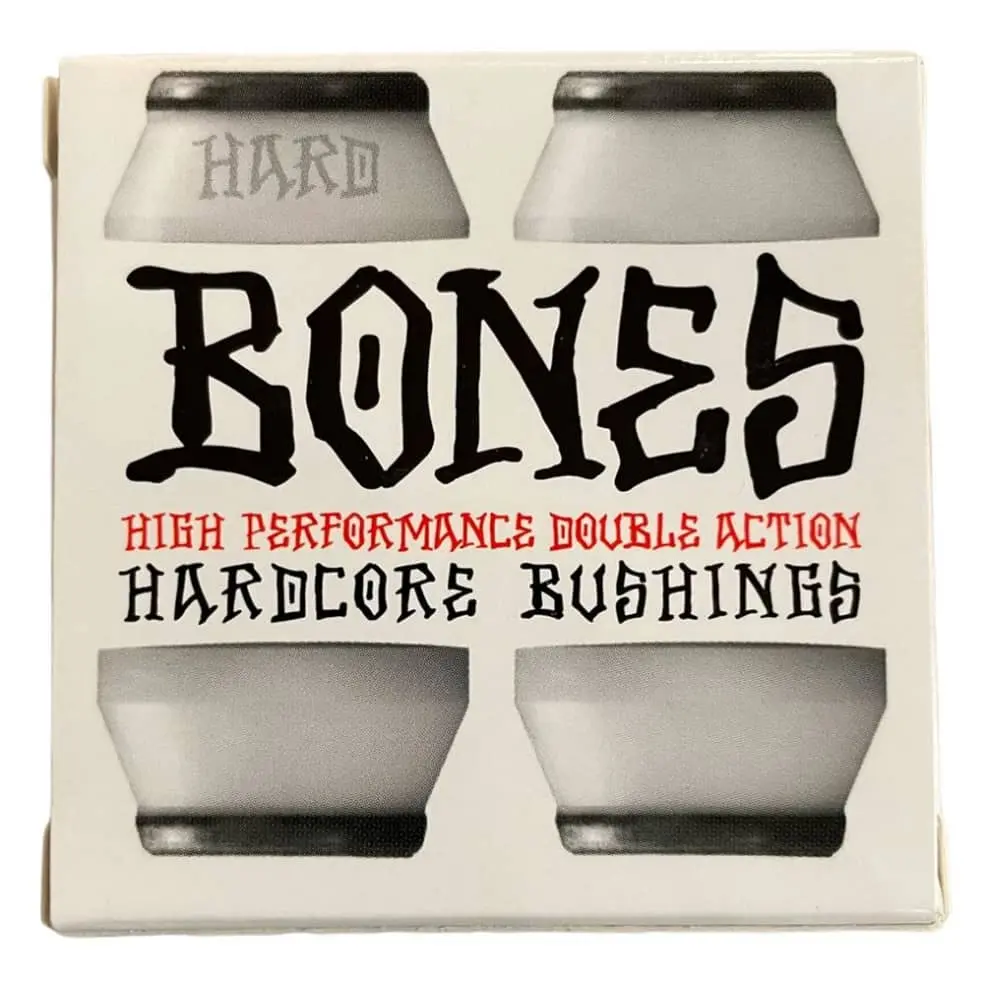 Bones Hard White and Black Bushings Replacement Set