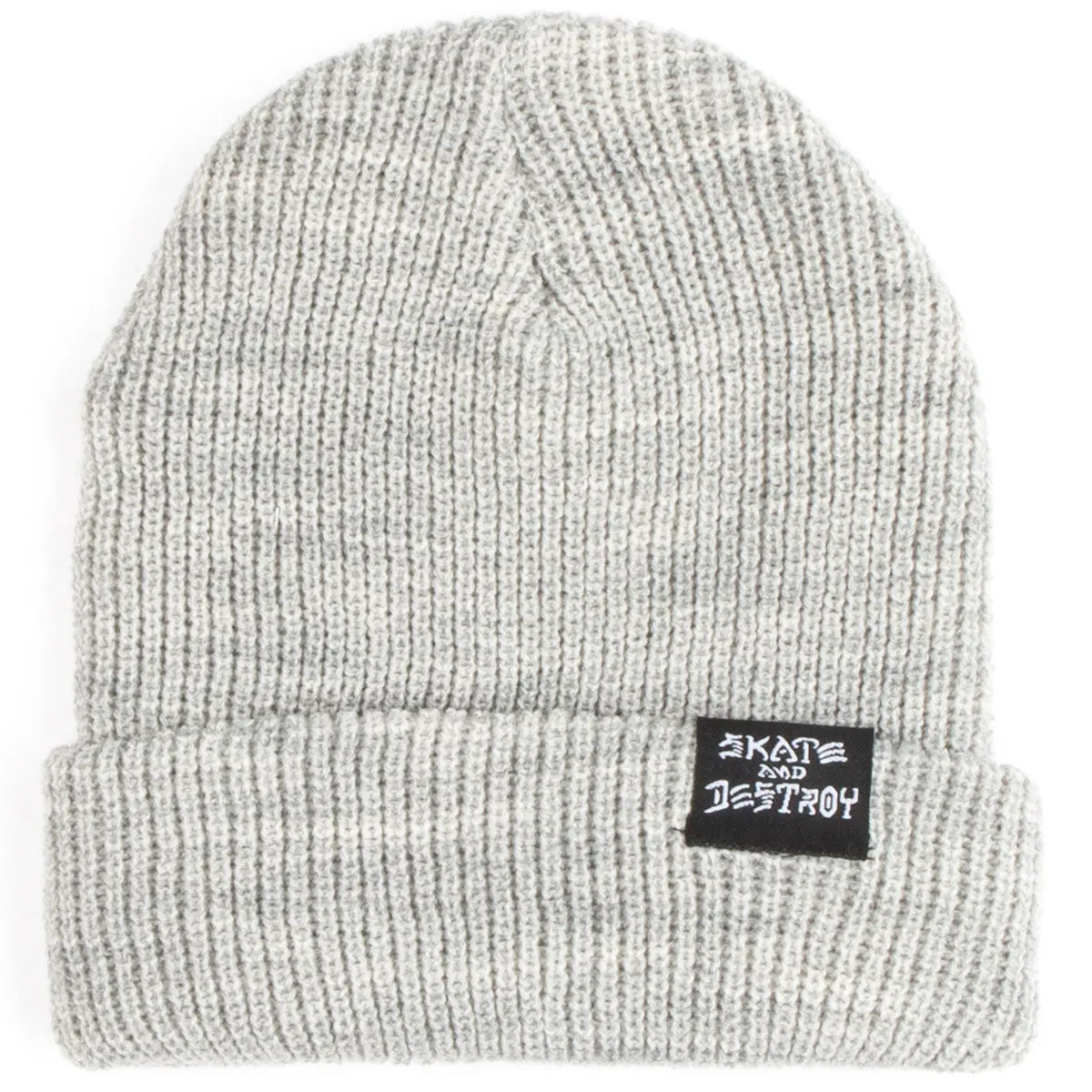 Thrasher Skate And Destroy Beanie - Grey 1