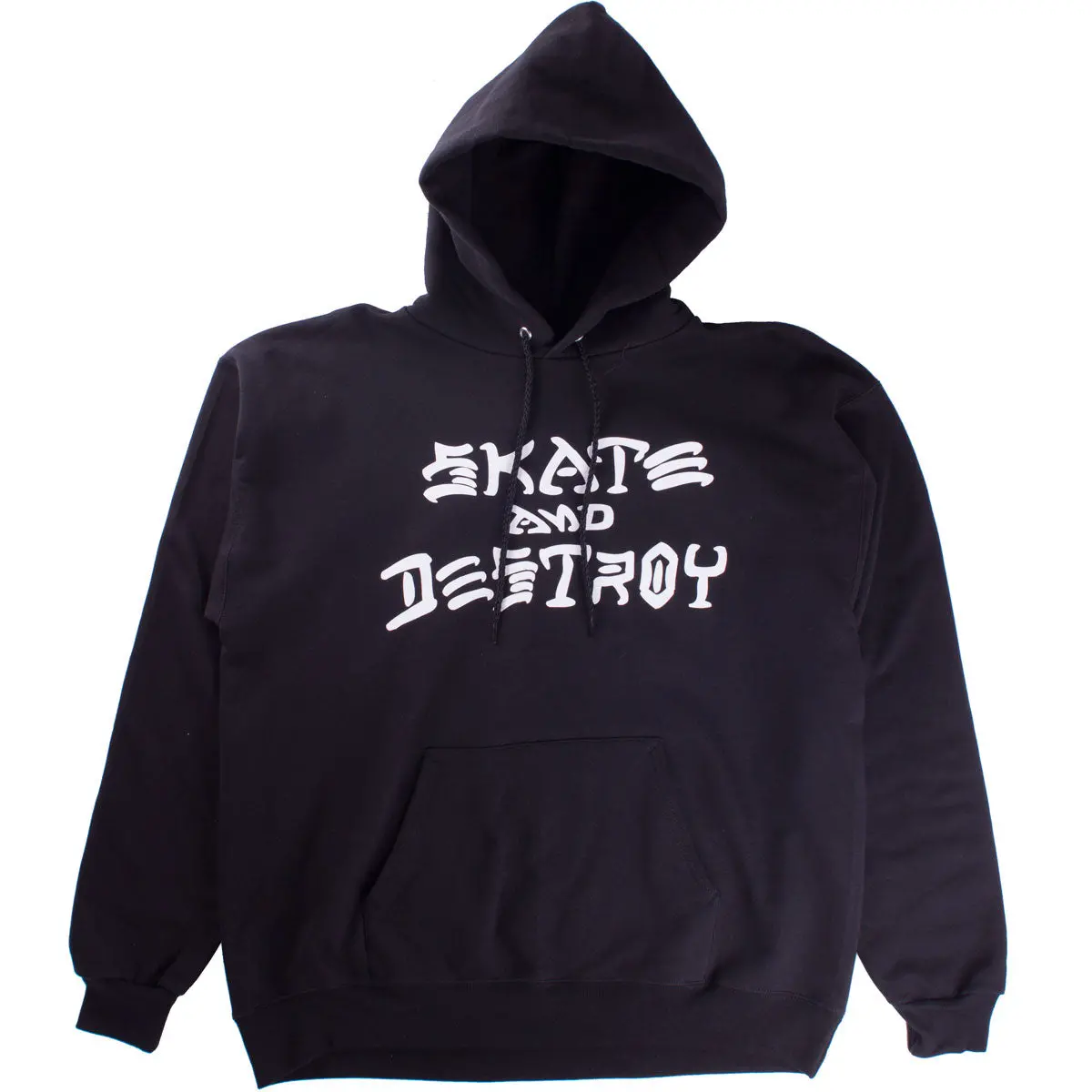 Thrasher Skate And Destroy Hoodie - Black 1
