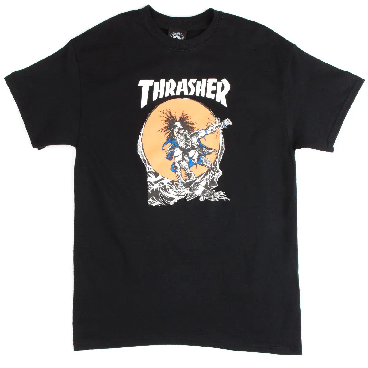 Thrasher Skate Outlaw T-Shirt - Black 1