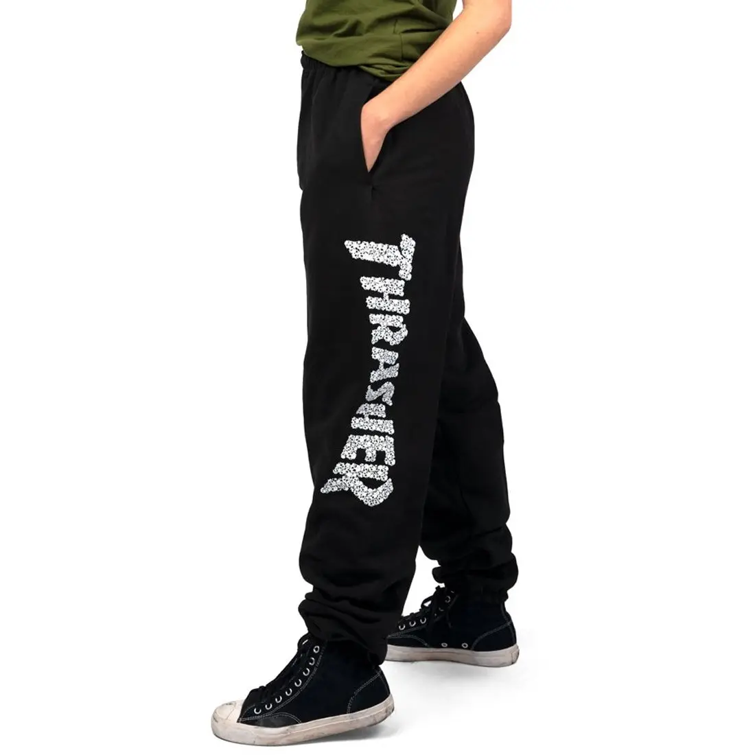 Thrasher Skulls Sweatpants - Black 1