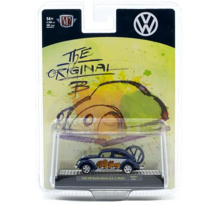 1953 Volkswagen Beetle M2 Machines 1:64 Scale Hobby Special 31500-Hs63 1