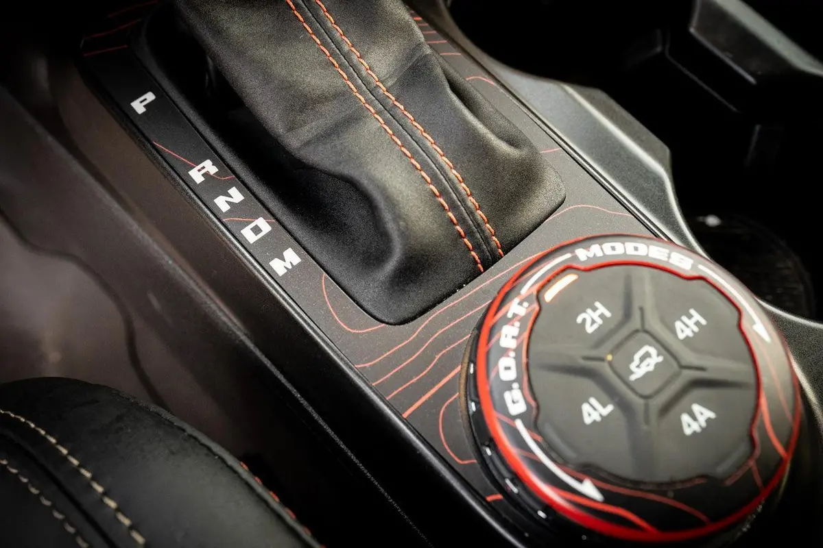 Topo Automatic Shifter Overlay (Printed Series) - 2021+ Bronco Automatic 1