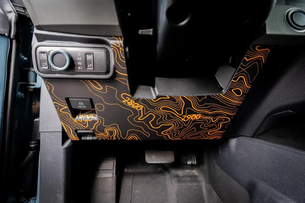 Topo Understeering Panel Overlay (Printed Series) - 2021-2022 Bronco (Type A) 1