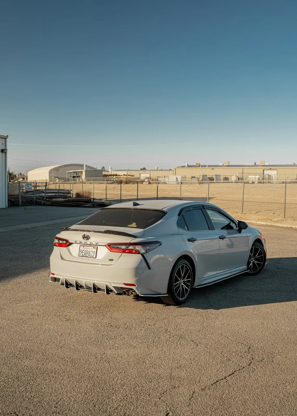 Toyota Camry (2018-2024) Se / Xse Hdpe Rear Diffuser + Spats 1