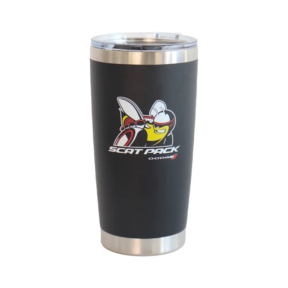 Travel Mug - Dodge Scat Pack - Black 1