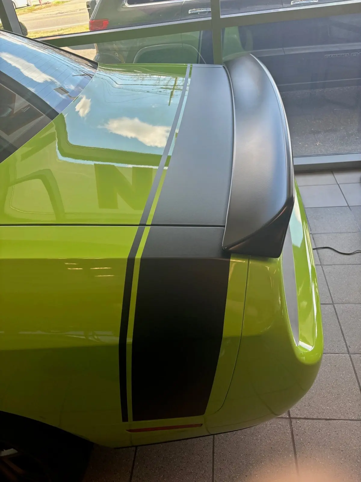 Trunk Stripe Decals For 2024 Dodge Challenger 1