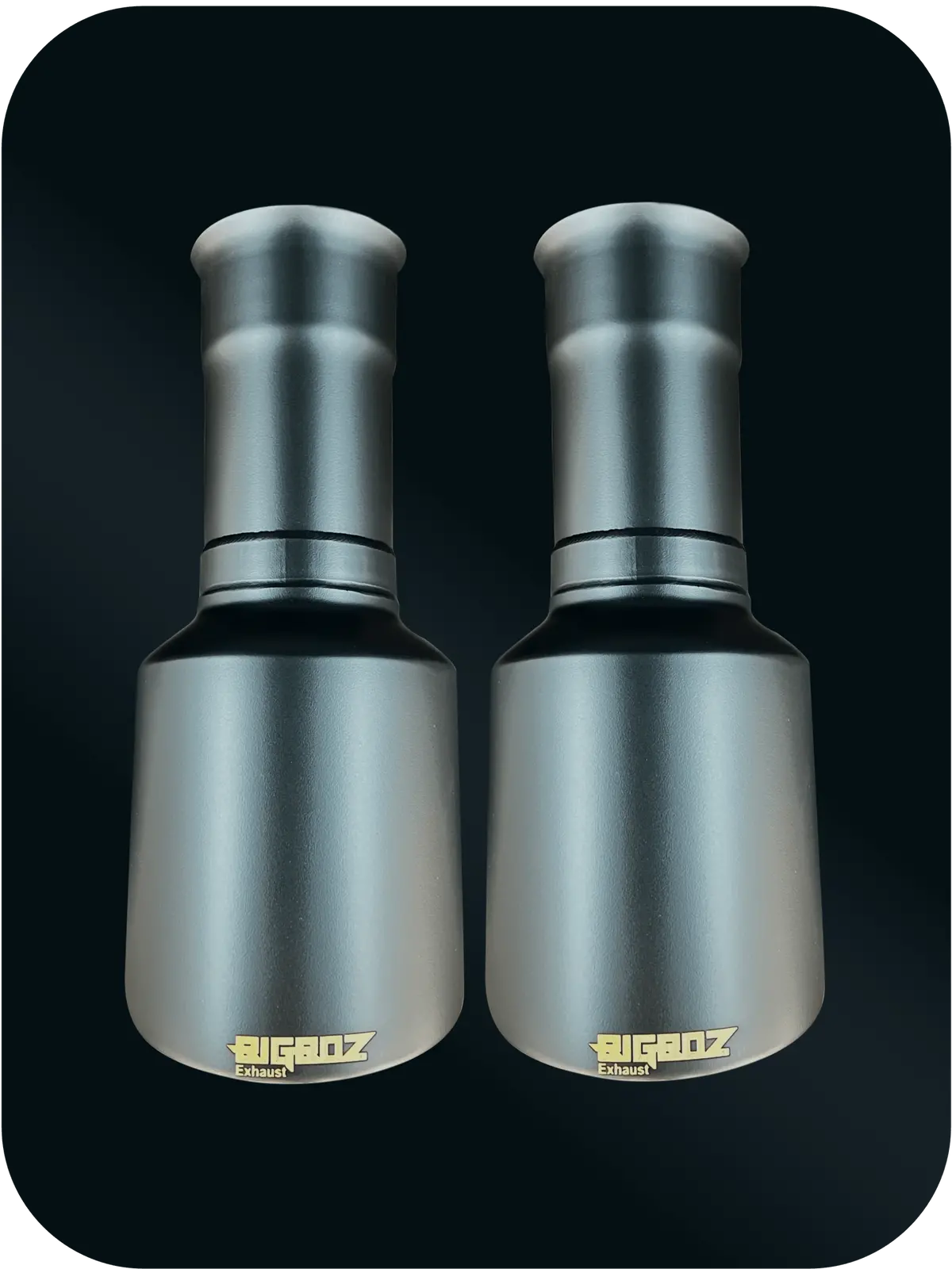 Trx Dodge Ram Truck 5.0" Direct Fit Exhaust Tips Flat Black 1