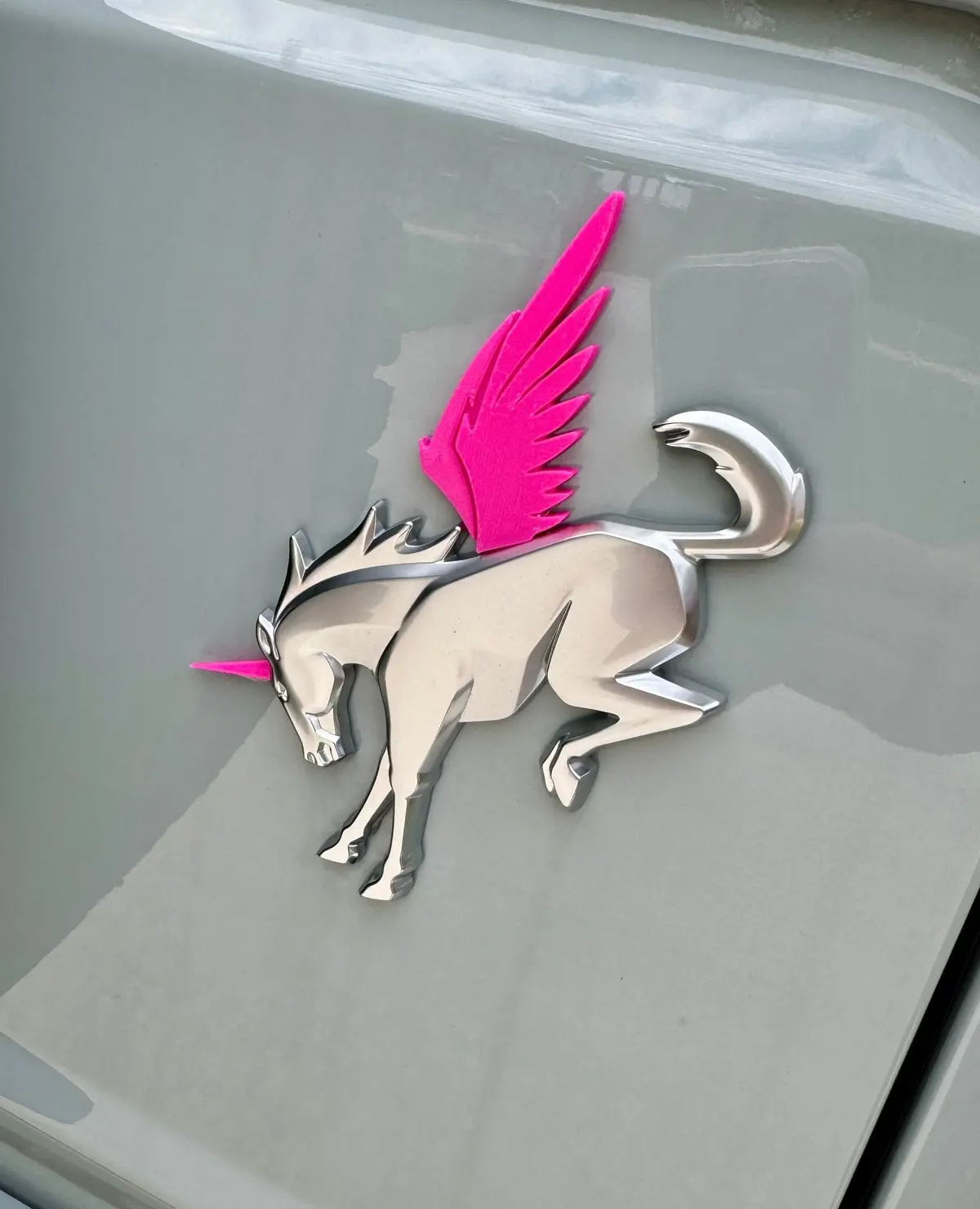 Unicorn Wings/Horn For Bronco Emblem Badge 1