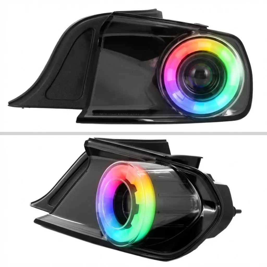 Ntxglow Rgb Tail Lights (2015 - 2022 Ford Mustang) 1