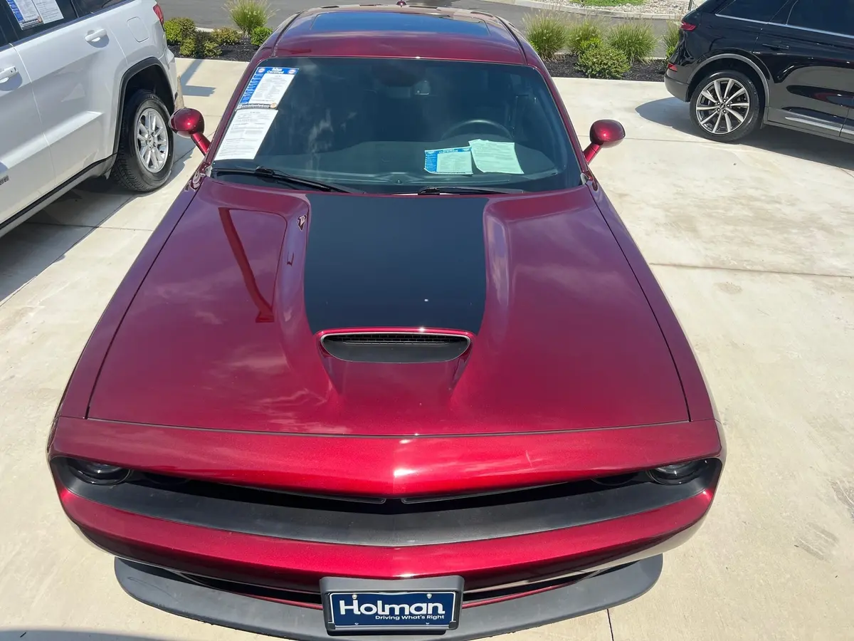Vented Hood Decal Cover For 2014-2024 Dodge Challenger 1