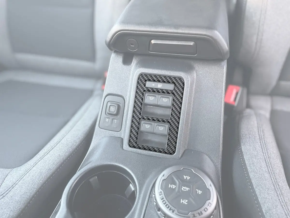 Window Control Switch Accent Overlay Fits 2021-2026 Ford Bronco 1