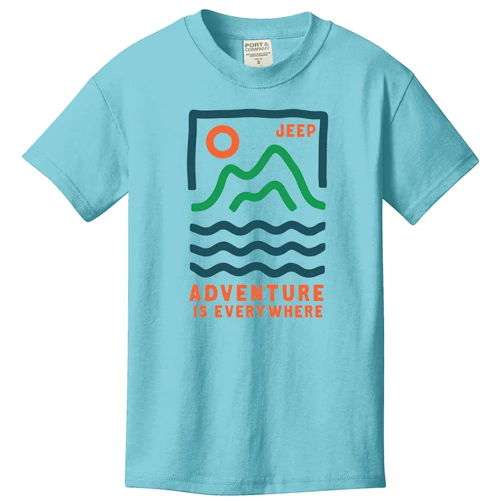 Youth - Jeep Adventure Is Everywhere - Mist Blue-Final Sale 1