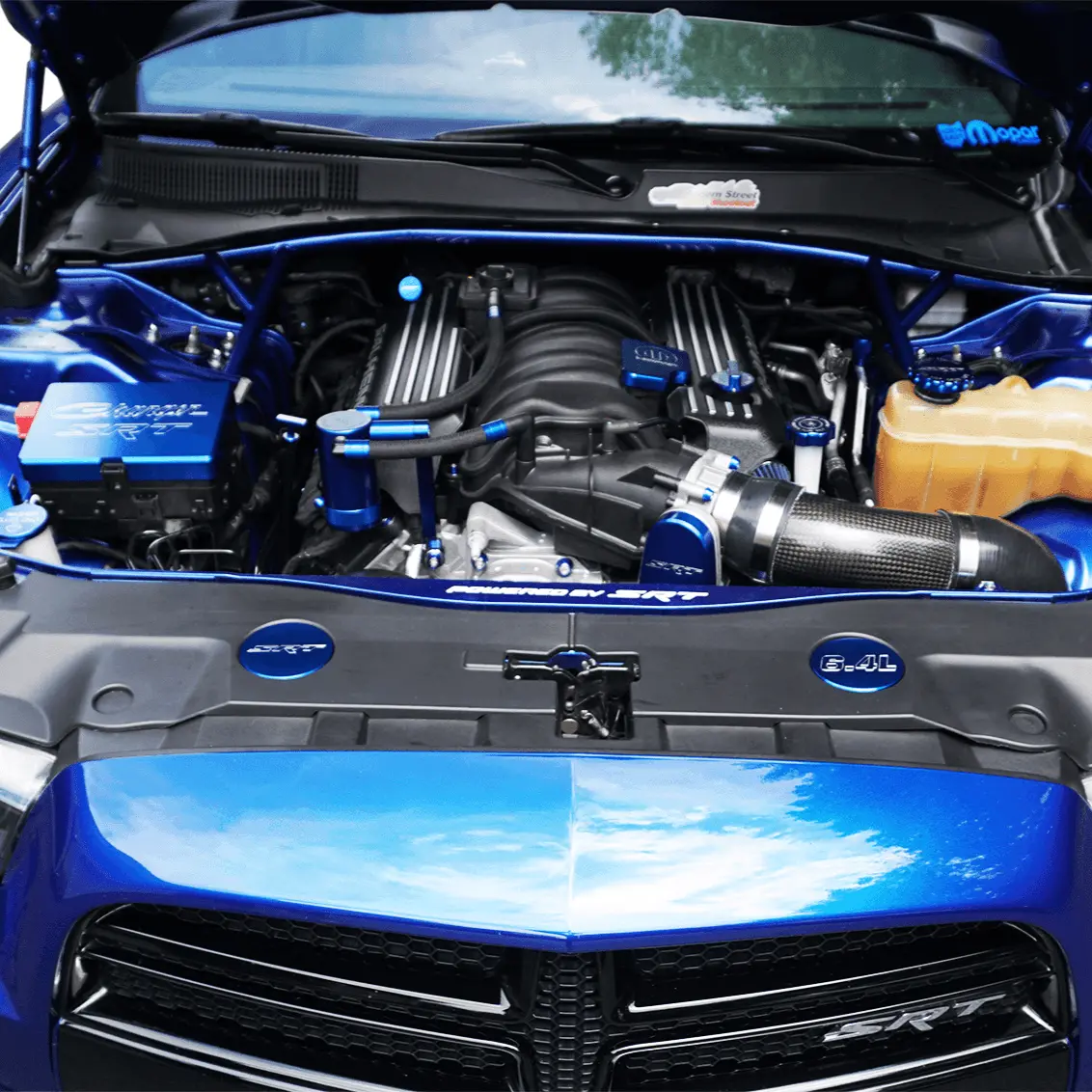 Zspec Stage-3 Dress Up Bolts® Fastener Kit For '12-18 Dodge Charger Srt, Stainless & Billet 1