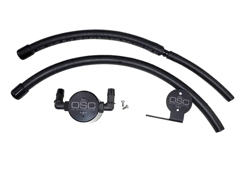 J&L Oil Separator For 2007–2020 Toyota Tundra 5.7L – Driver Side, Black Anodized 1