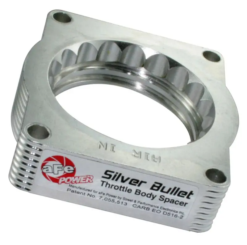 Afe Silver Bullet Throttle Body Spacer – Designed For Toyota Tundra (2007–2011) And Sequoia (2008–2011) V8 5.7L Engines 1