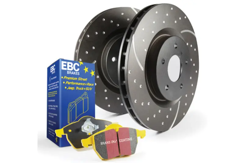 Ebc S5 Brake Kit – Yellowstuff Performance Pads + Gd Series Rotors 1