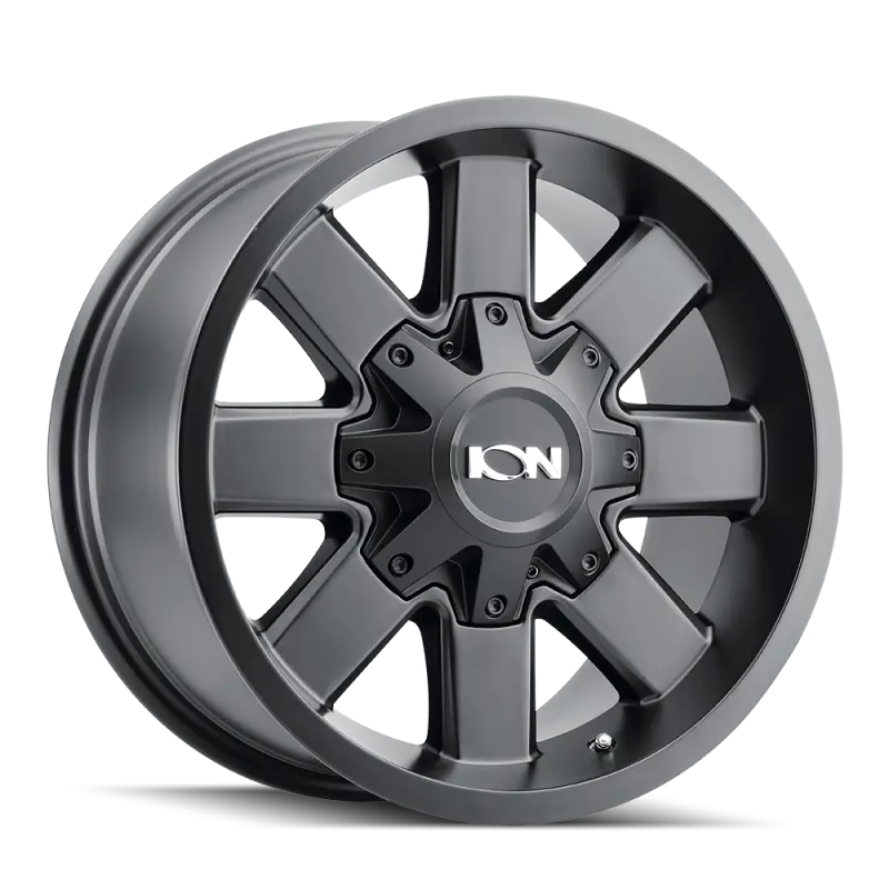 Ion Type 141 Satin Black Alloy Wheel – 20X9", 8X165.1 Bolt Pattern, +18Mm Offset, 125.2Mm Hub Bore 1