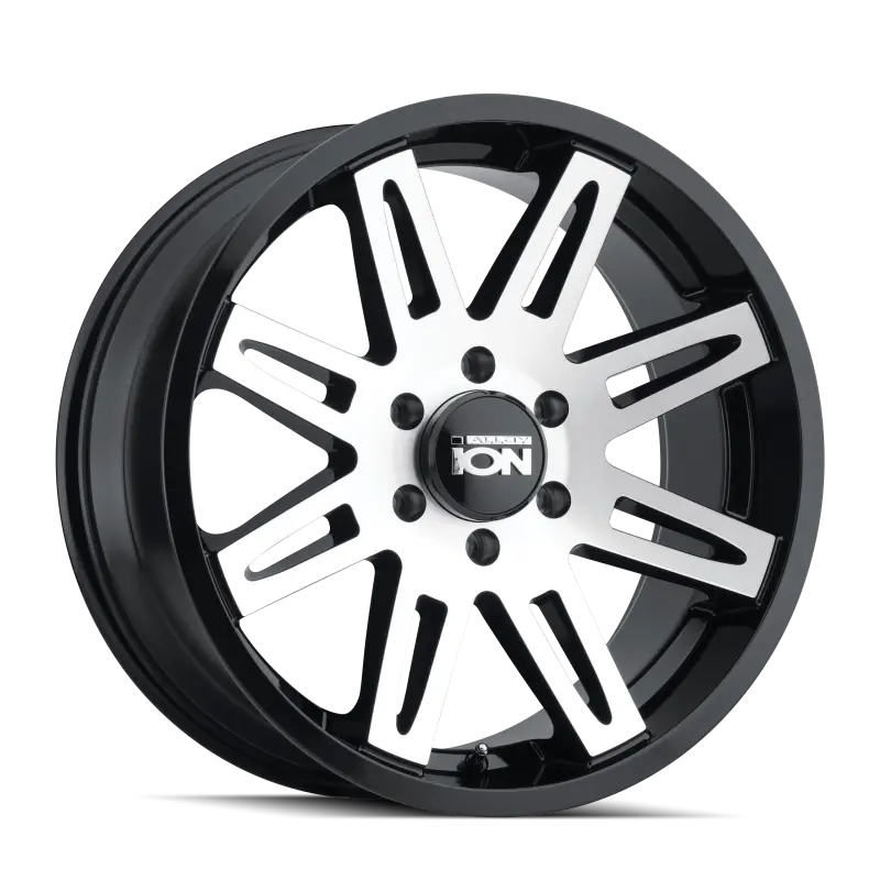 Ion Type 142 18X9 / 8X165.1 Bp / 0Mm Offset / 130.8Mm Hub Black/Machined Wheel 1