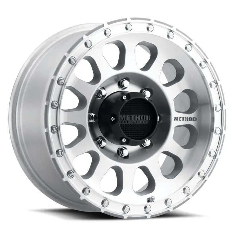Method Mr315 Machined & Clear-Coated Wheel – 17X8.5, 0Mm Offset, 8X6.5 Bolt Pattern, 130.81Mm Center Bore 1