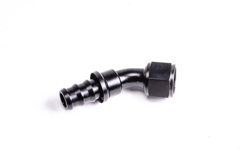 Radium Engineering 45° 12An Push-Lock Hose End Fitting – Stainless Steel 1