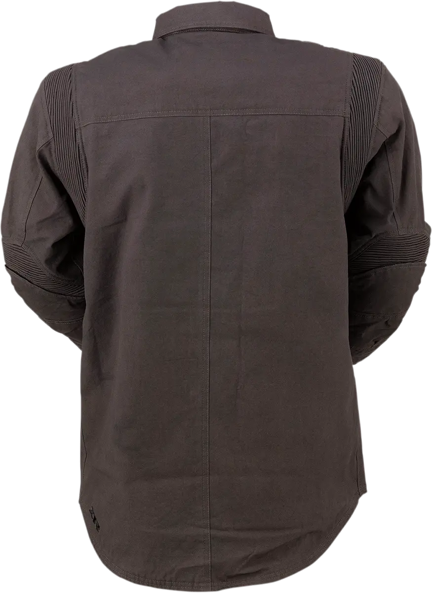Z1R Full-Clip Canvas Riding Jacket – Gray, Small Size (Style #2820-5471), Urban-Motorcycle Style 1