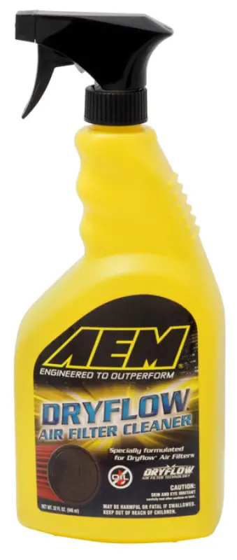 Aem Air Filter Cleaning Solution – 32-Ounce Concentrated Formula For Reusable Filters 1
