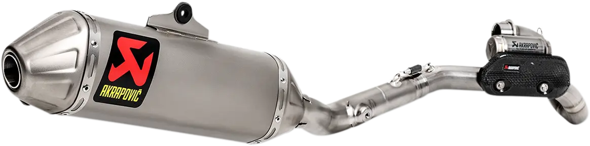 Akrapovic Evolution Titanium Slip-On Exhaust — Model S-K4Met8-Bnta 1