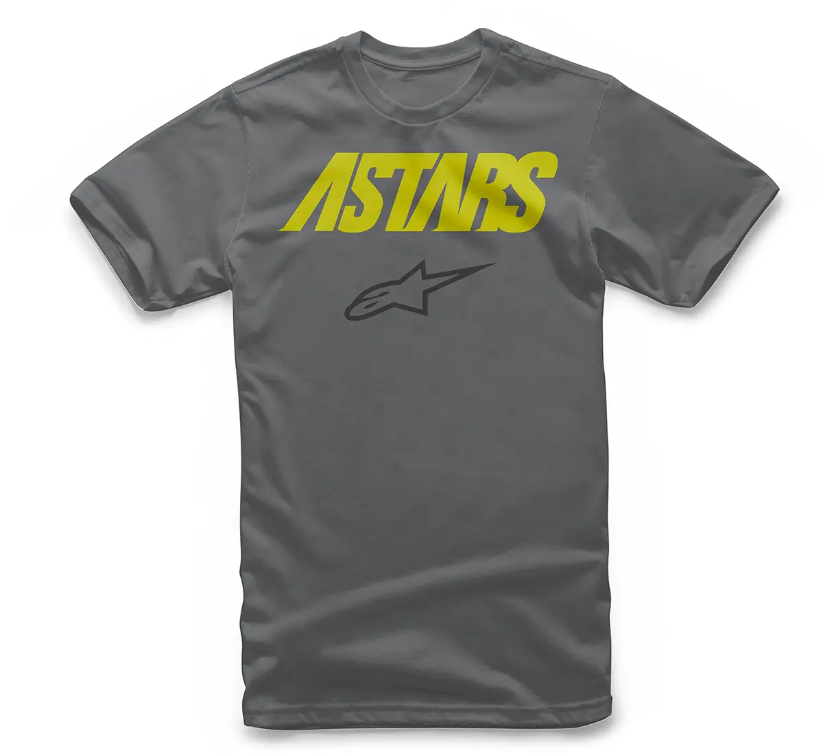 Alpinestars Angle Combo T-Shirt – Charcoal/Yellow Colorway, Size Xl (Model 1119-7200018-Xl) 1