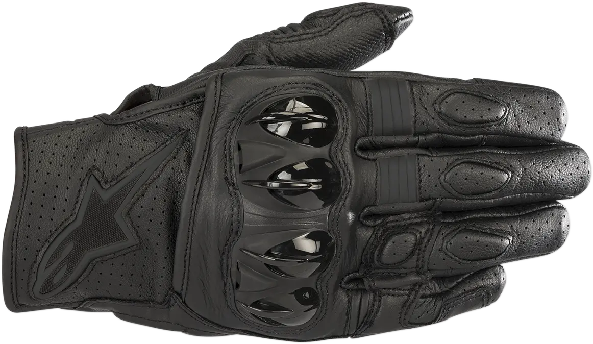 Alpinestars Celer V2 Motorcycle Gloves – Black, Size Small (Model 3567018-1100-S) 1