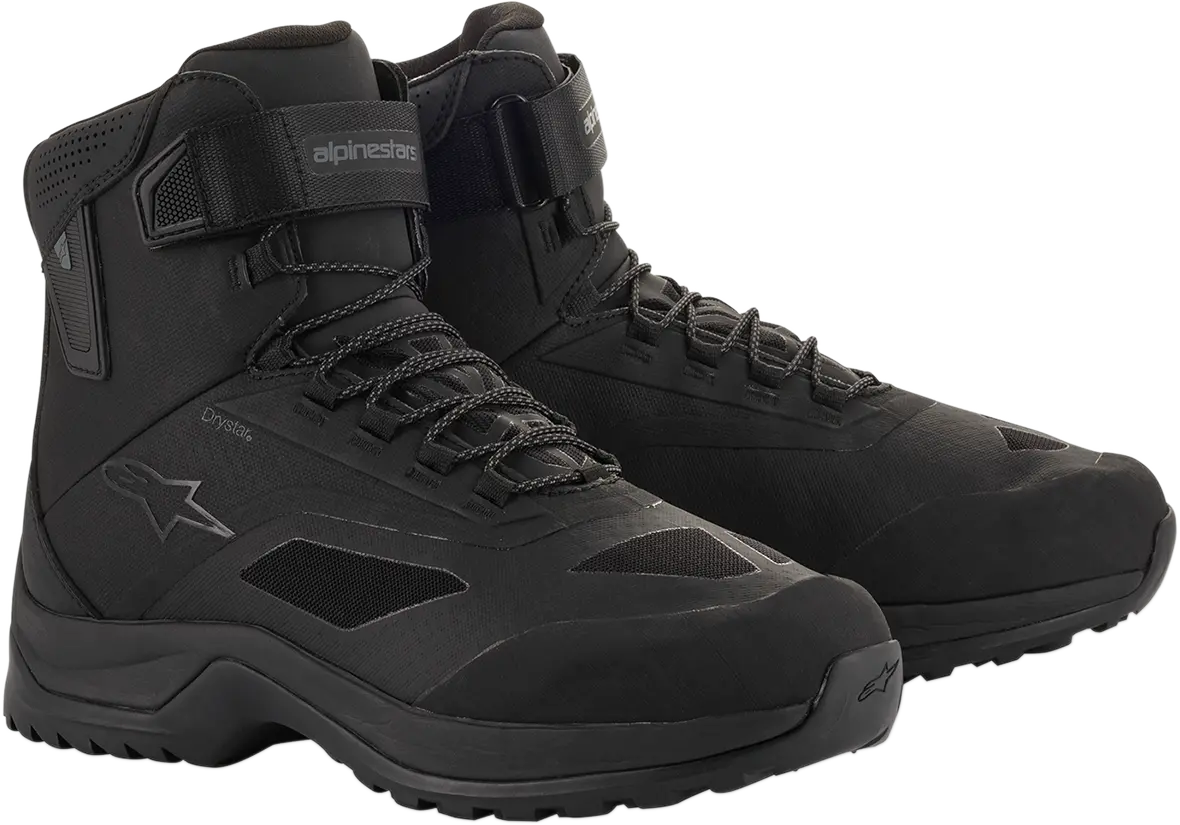 Alpinestars Cr-6 Drystar Waterproof Motorcycle Riding Shoes – Black, Us Size 13 1