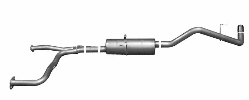 Gibson 05-10 Nissan Frontier Le 4.0L 3In Cat-Back Single Exhaust - Aluminized 1
