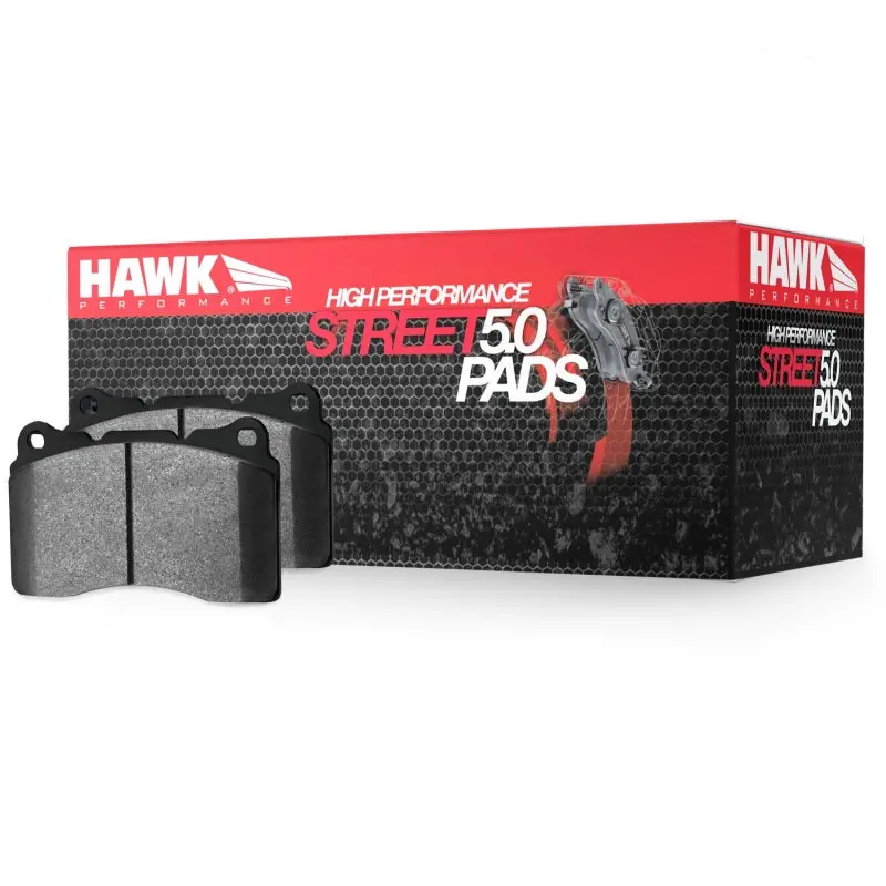 Hawk Hps 5.0 Rear Brake Pads For 2012–2015 Fiat 500 Abarth 1
