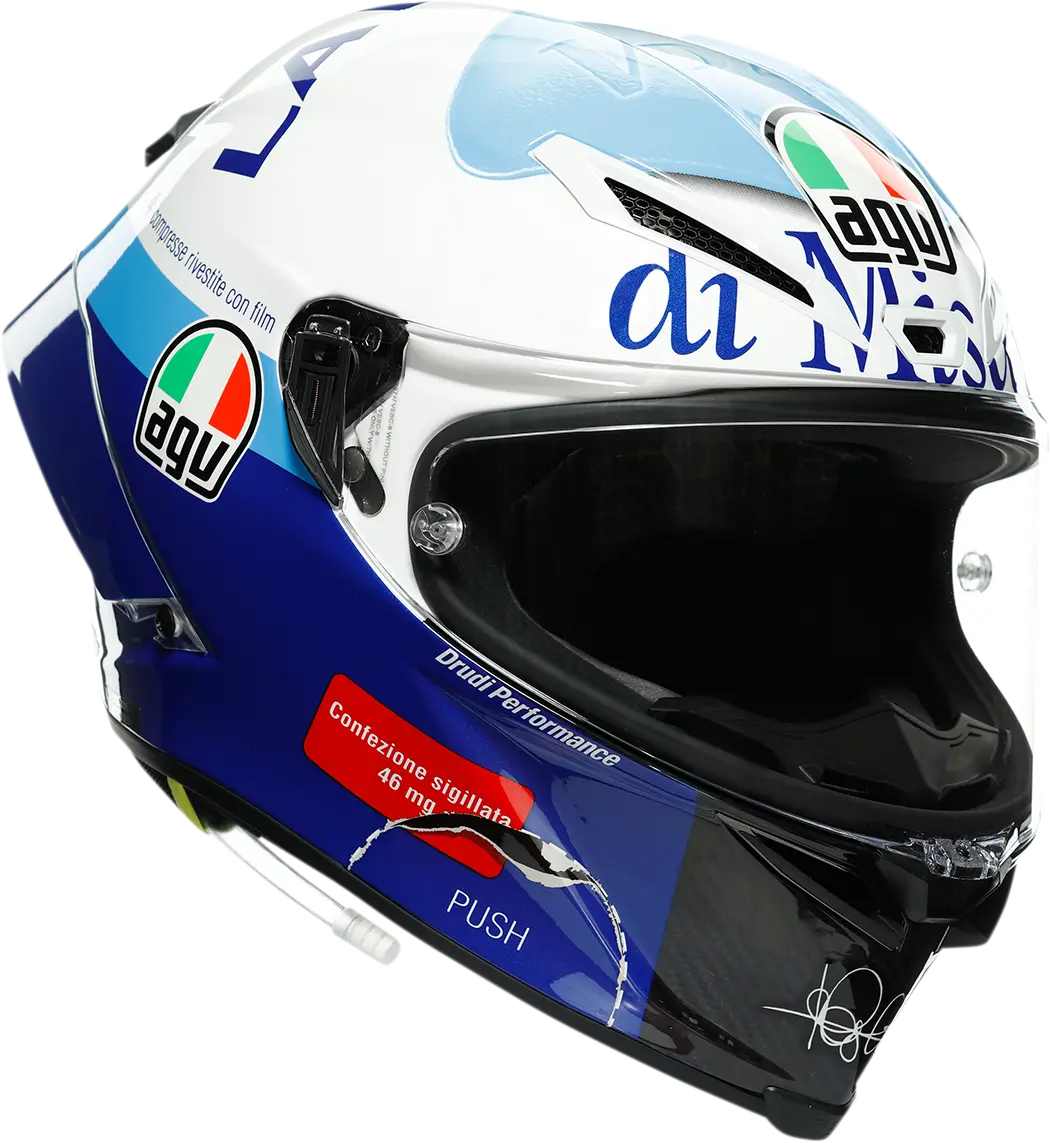 Agv Pista Gp Rr Limited Edition Helmet – Rossi Misano 2020 Design, Size Ms 1