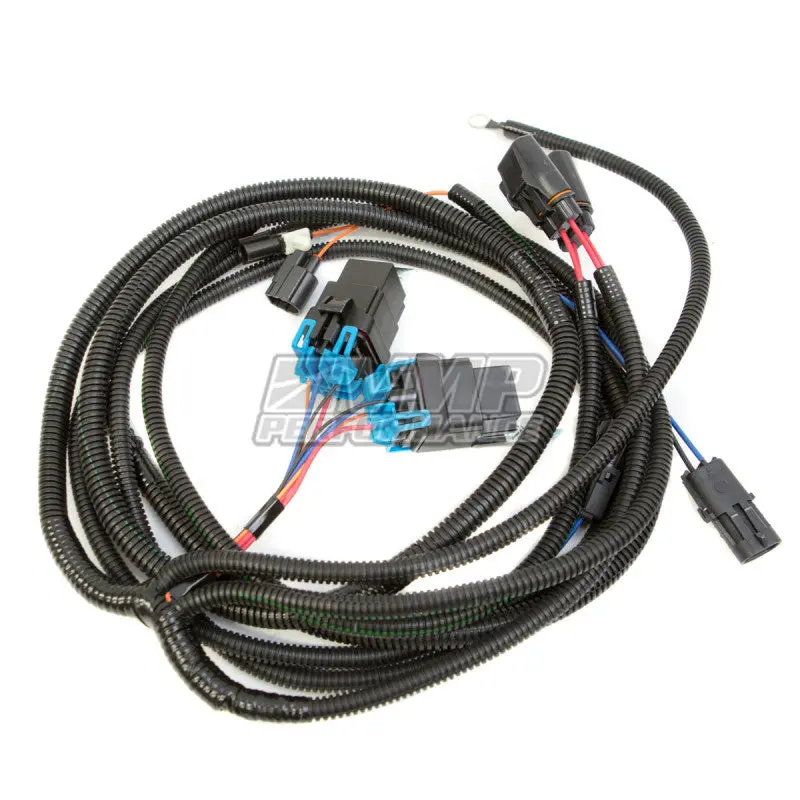 Vmp Performance Dual-Relay Heat Exchanger Fan & Pump Harness For 2011–2014 Ford Mustang Coyote 5.0L 1