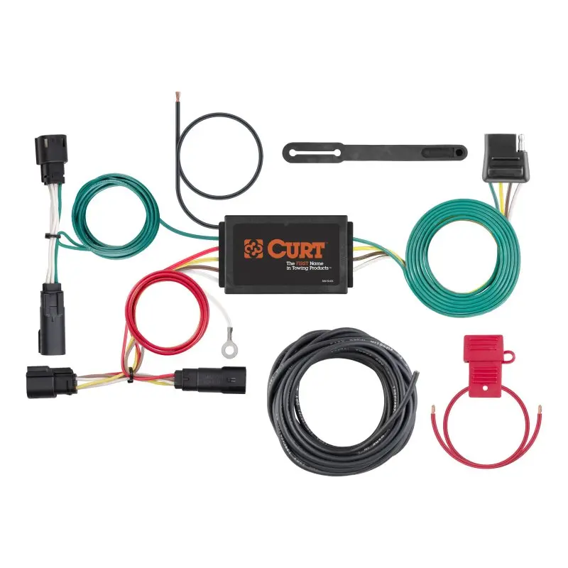 Curt 17-18 Ford Escape Custom Wiring Harness (4-Way Flat Output) 1