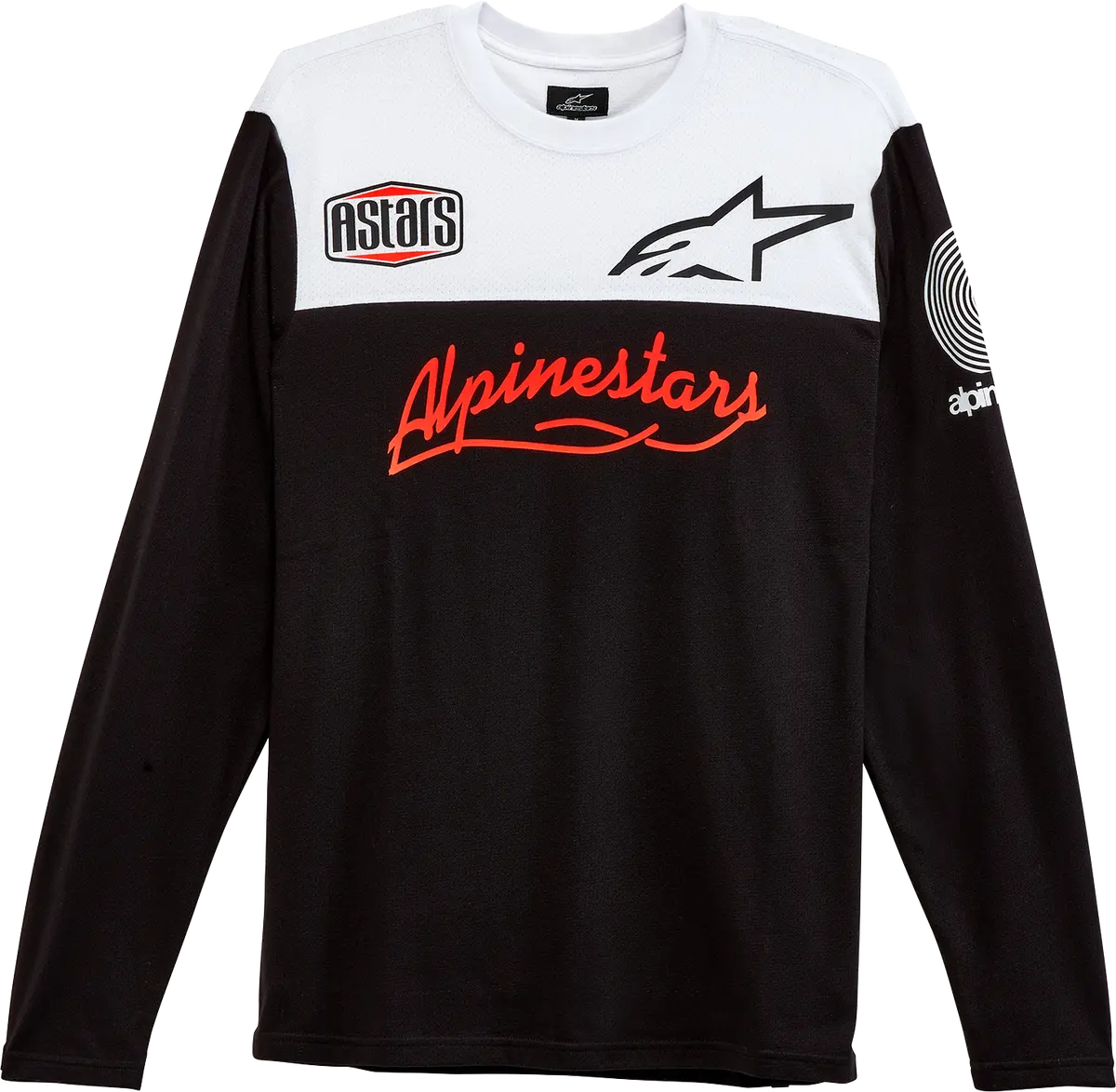 Alpinestars Elsewhere Cycling Jersey – Black, Size Large (Model 1232-75000-10-L) 1
