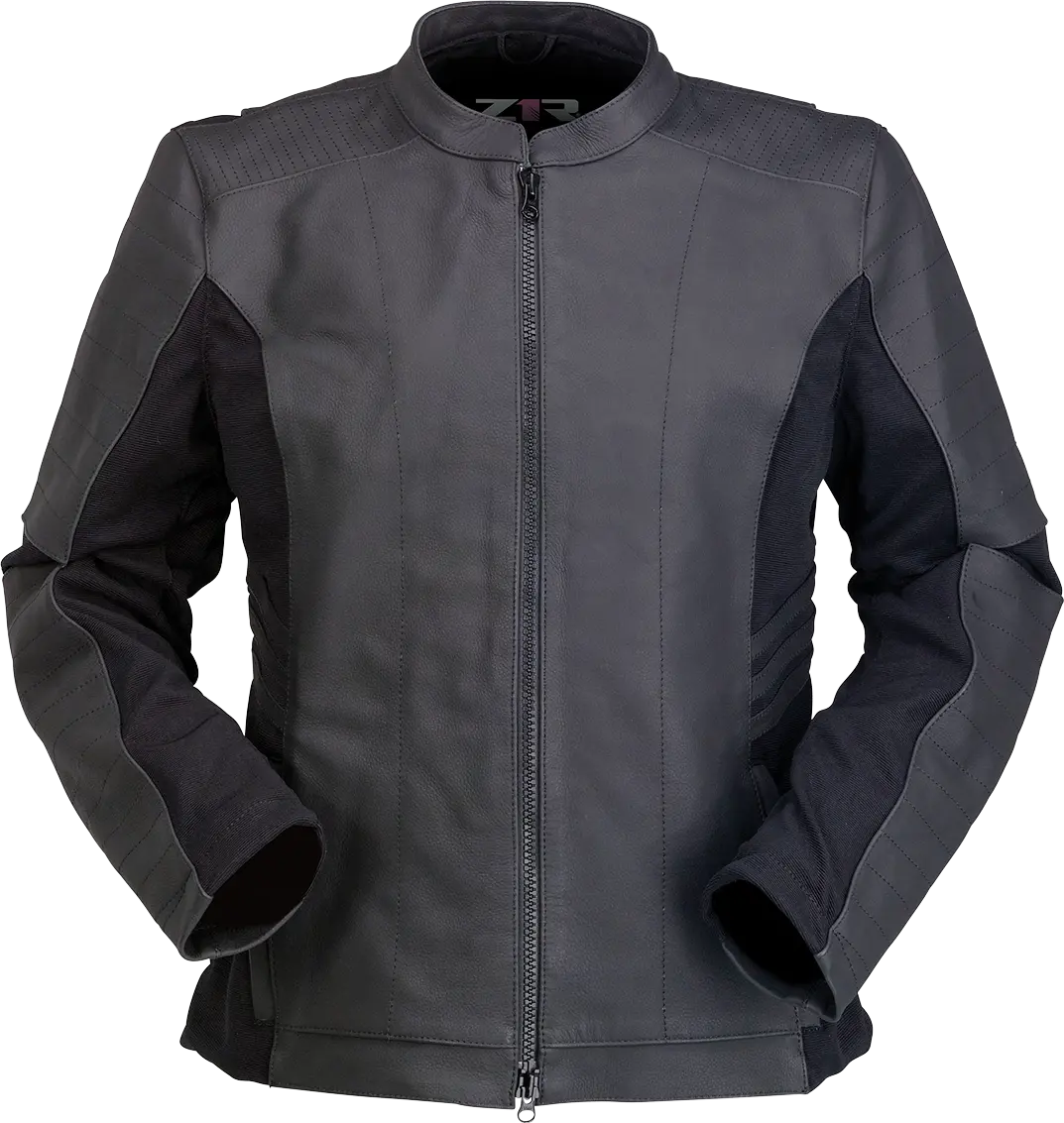 Z1R Bellona Women’S Premium Leather Motorcycle Jacket – Black, Size Medium 1