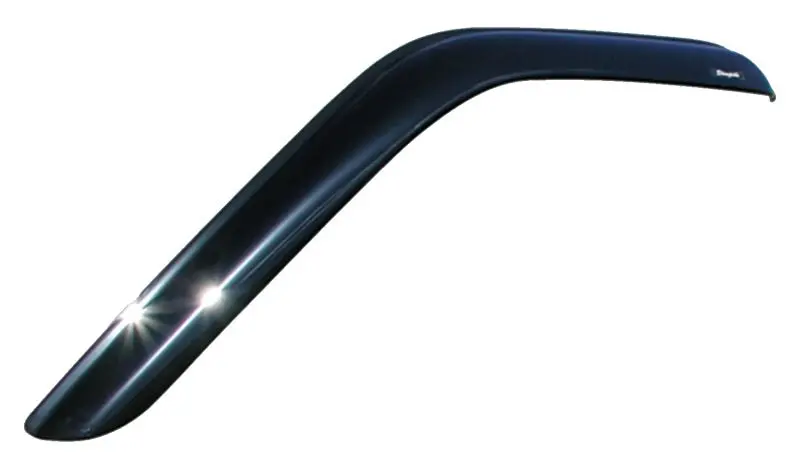 Stampede Smoke-Tinted Tape-On Side Window Deflectors – 4-Piece Set For 2019 Chevy Silverado 1500 Crew Cab 1