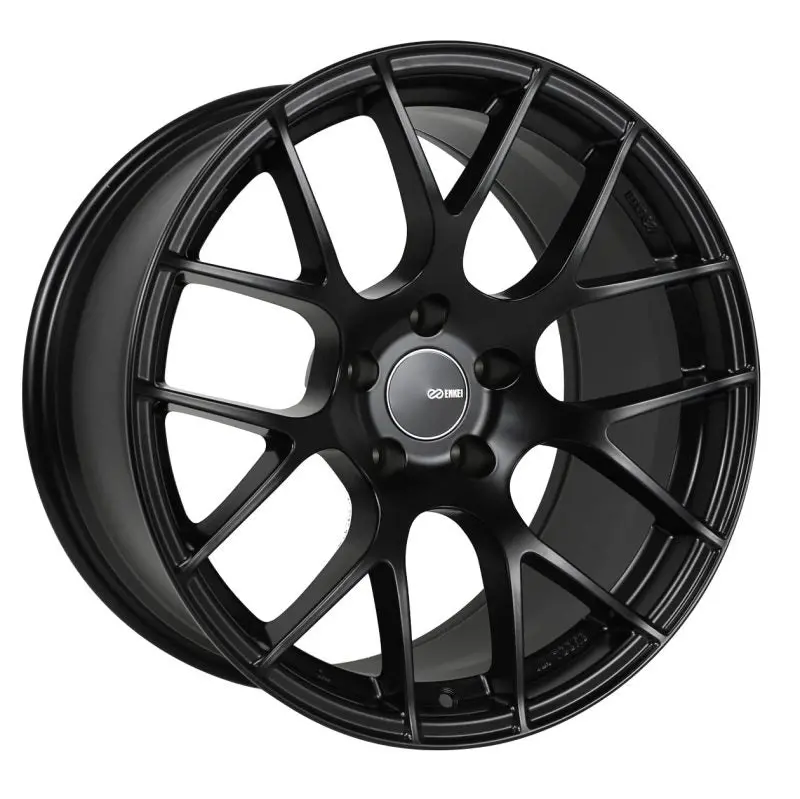 Enkei Raijin Forged Alloy Wheel – 18X9.5 Inches, 35Mm Offset, 5X120 Pcd, 72.6Mm Bore, Matte Black Finish 1