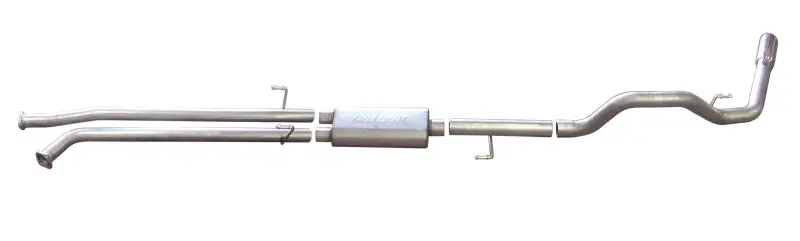 Gibson Stainless Steel Cat-Back Exhaust System – Single Exit, 3-Inch Diameter For 2007–2008 Toyota Tundra Sr5 4.7L 1