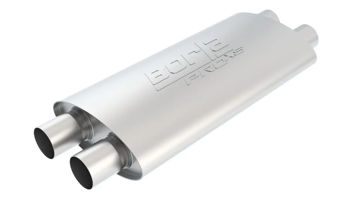 Borla Proxs Dual-In/Dual-Out Universal Muffler – 2.25-Inch Diameter 1