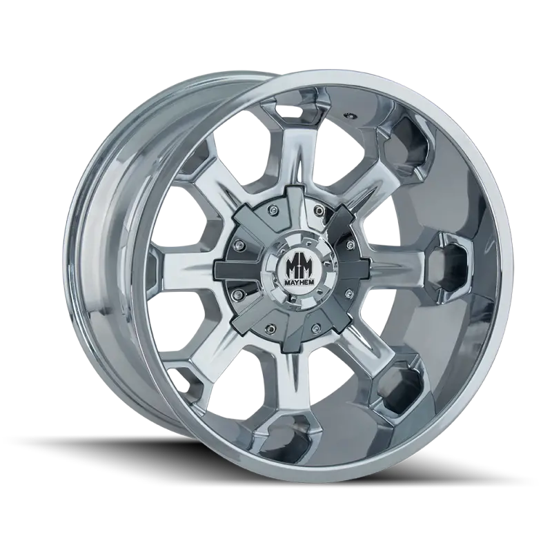 Mayhem 8105 Chrome Combat Wheel – 20X12 1
