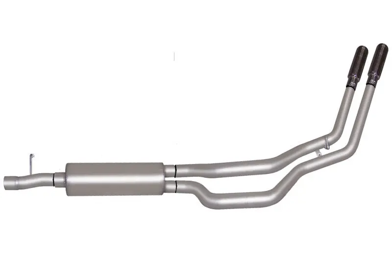 Gibson Stainless Steel Cat-Back Dual Sport Exhaust For 2011–2016 Ford F-250 Super Duty Lariat 6.2L – 2.5In Diameter 1
